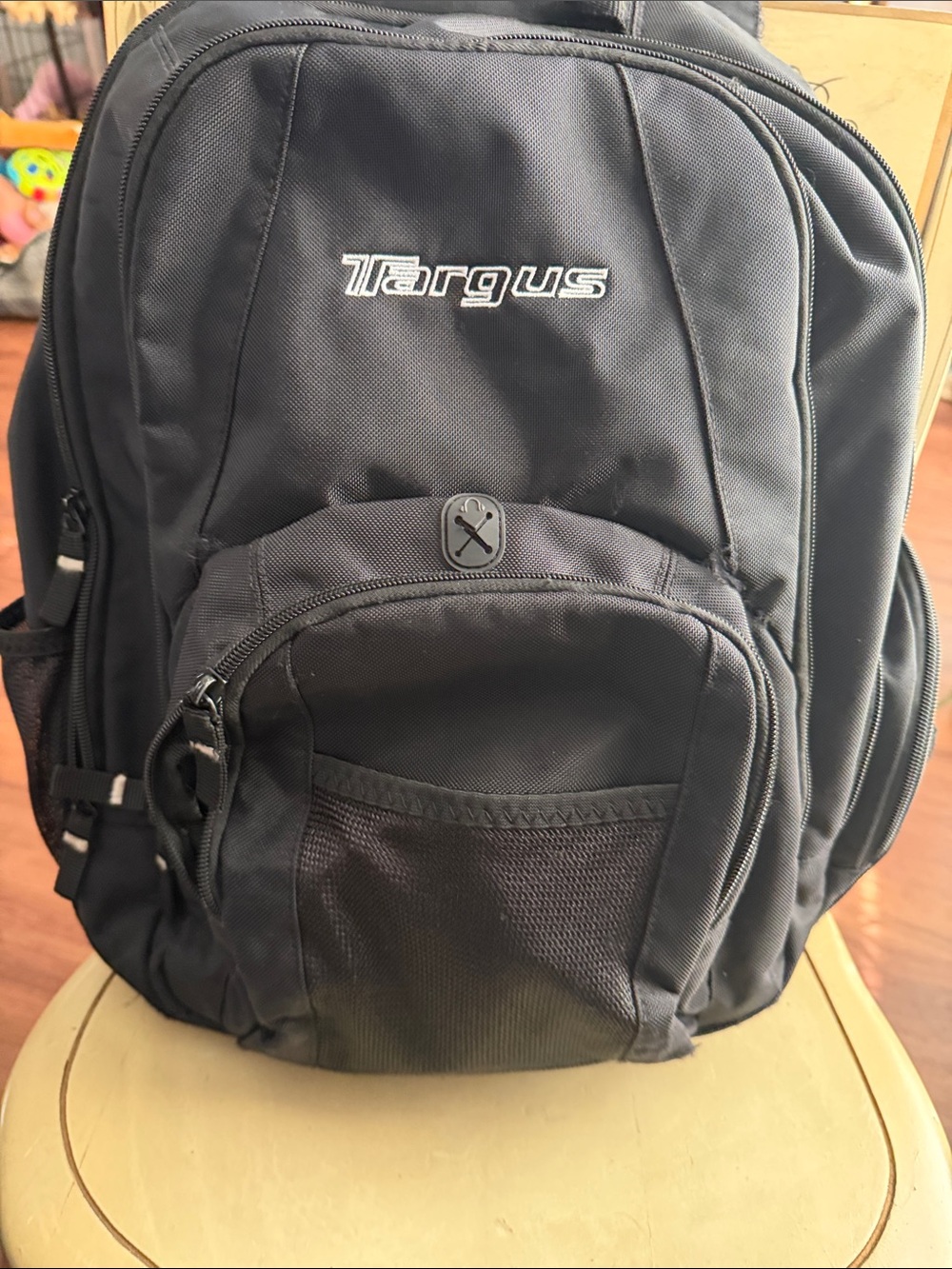 Targus Black Everyday Laptop Backpack with Front Organizer Pocket